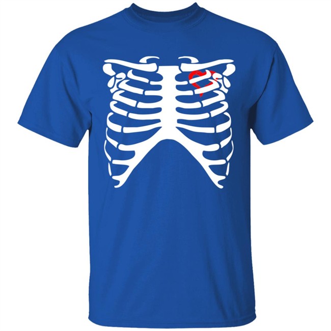 Diy Skeleton Heart Tee Shirt Diy Skeleton Heart Tee Shirt - Image 5