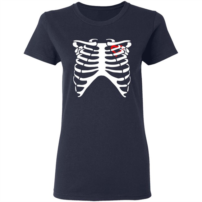 Diy Skeleton Heart Tee Shirt Diy Skeleton Heart Tee Shirt - Image 7