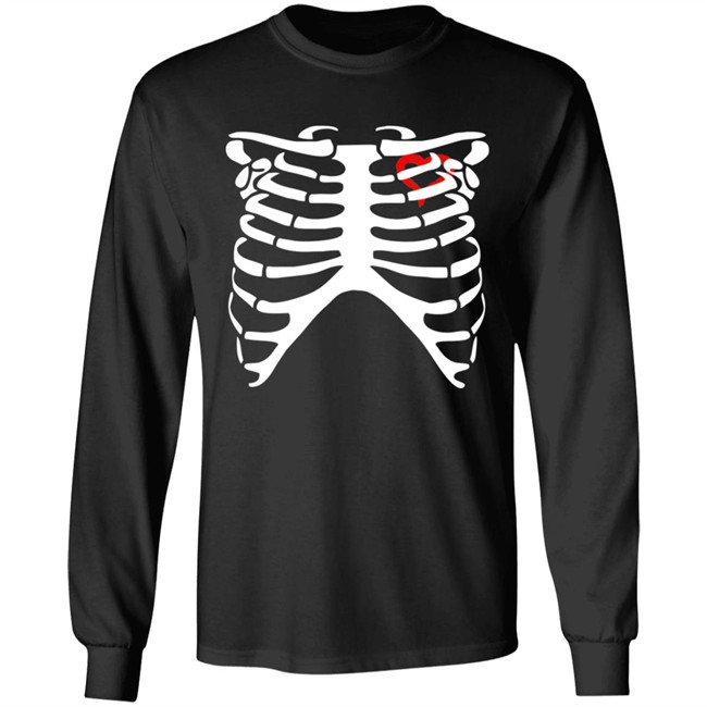 Diy Skeleton Heart Tee Shirt Diy Skeleton Heart Tee Shirt - Image 8