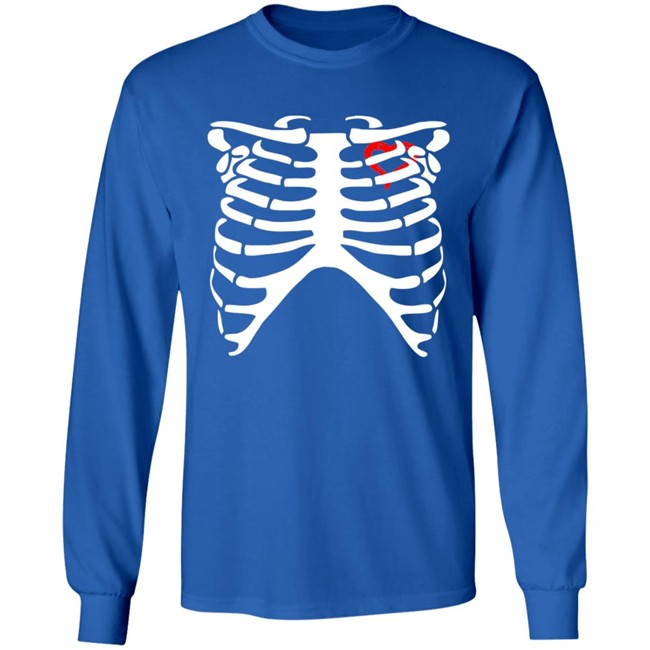 Diy Skeleton Heart Tee Shirt Diy Skeleton Heart Tee Shirt - Image 9