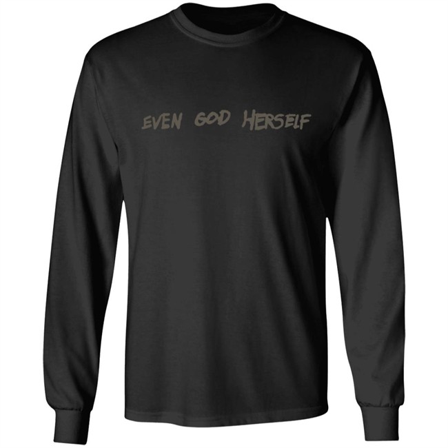 Billie Eilish Even God Herself Has Enemies Longsleeve T Shirt