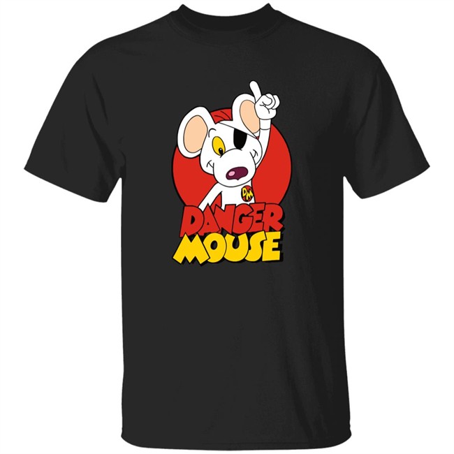 Danger Mouse TV Shows Slim Fit T Shirt Fashion Clothes graphic tees