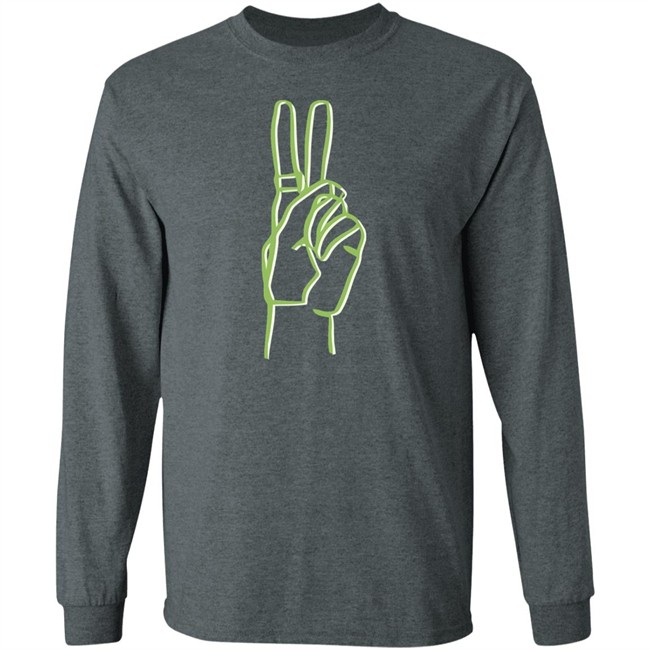 Riley Hubatka Merch Neon Peace Hoodie Riley Hubatka Merch Neon Peace Hoodie - Image 10