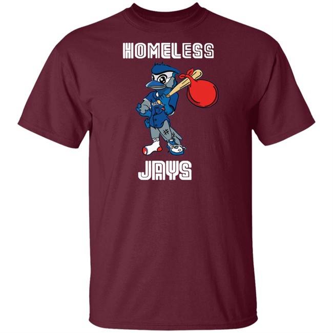 Homeless Blue Jays Shirt Homeless Blue Jays Shirt - Image 3