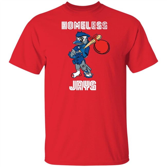 Homeless Blue Jays Shirt Homeless Blue Jays Shirt - Image 4